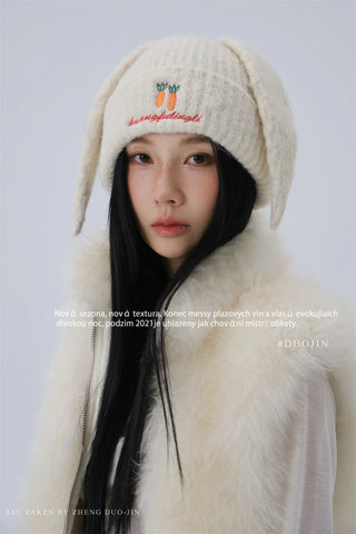 rabbit ears beanie
