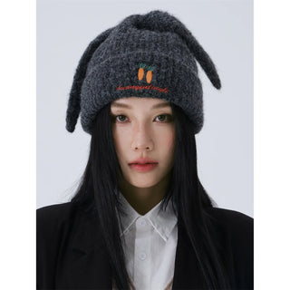 rabbit ears beanie