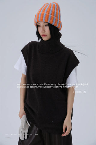 sunset orange beanie