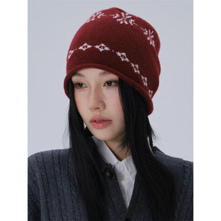 hemming knit beanie