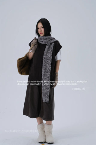 arabesque knit scarf