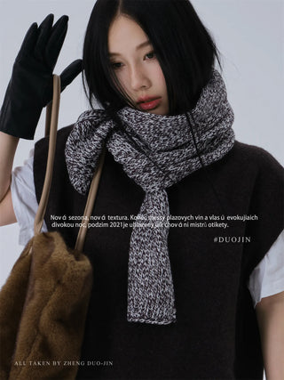 arabesque knit scarf