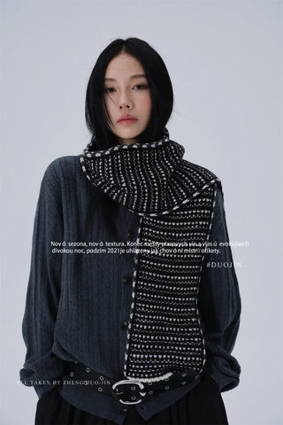 iceland jacquard scarf