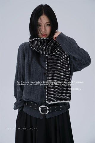 iceland jacquard scarf