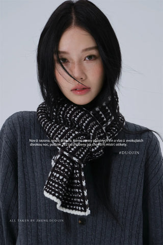 iceland jacquard scarf