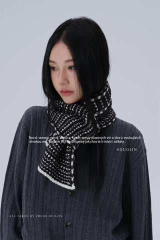 iceland jacquard scarf
