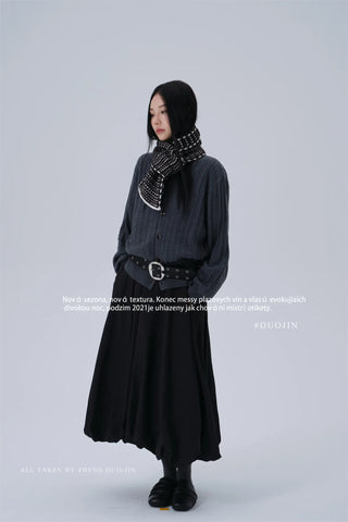 iceland jacquard scarf