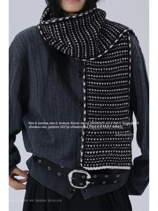 iceland jacquard scarf