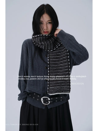 iceland jacquard scarf