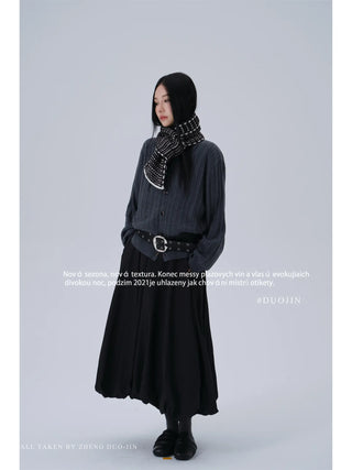 iceland jacquard scarf