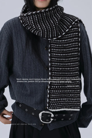 iceland jacquard scarf