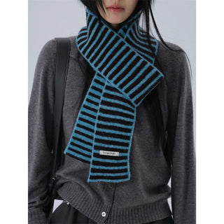 vintage stripe scarf