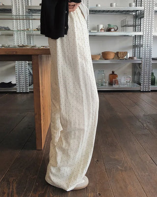 (4 colors) Dot Point Pants