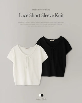 Ribbon Lace Summer Knit