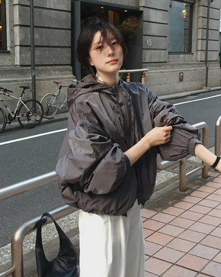 Hooded mountain parka