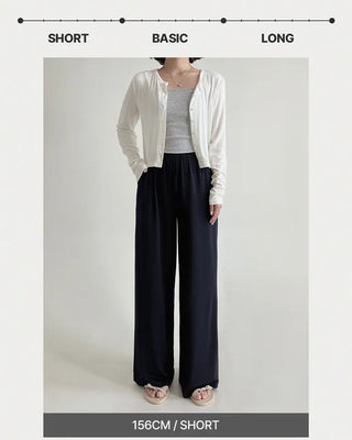 Wide training pants