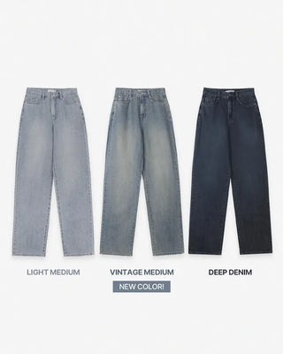 (basic/long) Summer denim pants - 3 colors