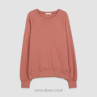 Fleece-lined sweatshirt