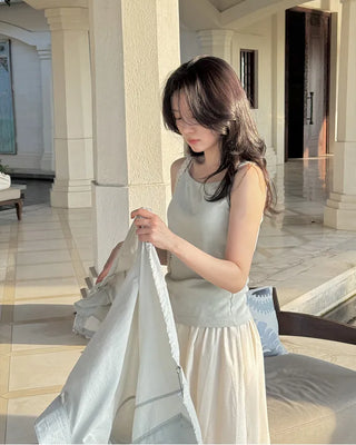 Underarm fat cover! Slimming sleeveless top (over 100,000 sold)