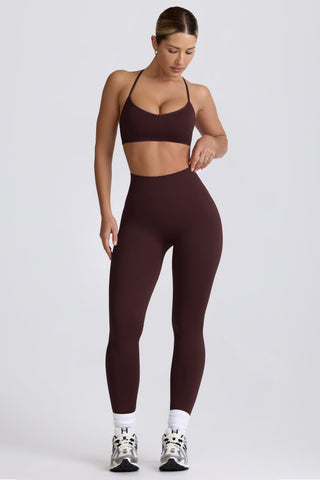 Super Sculpt Seamless Leggings in Chocolate