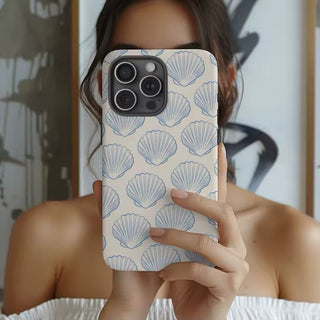 Seashell Coastal Girl iPhone Case