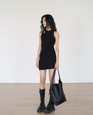 French black dress