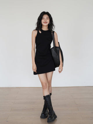 French black dress