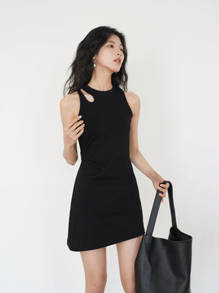French black dress