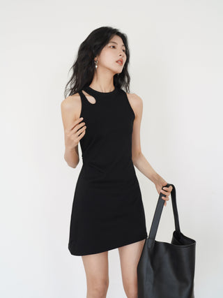 French black dress
