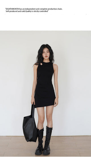 French black dress