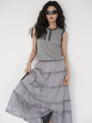 lace cake skirt