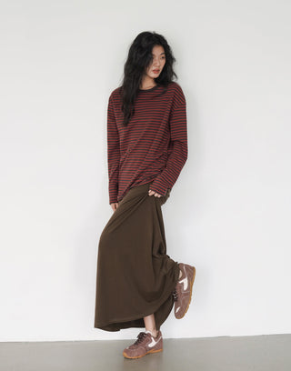 draping skirt