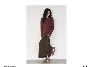 draping skirt