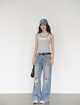 wool edge top