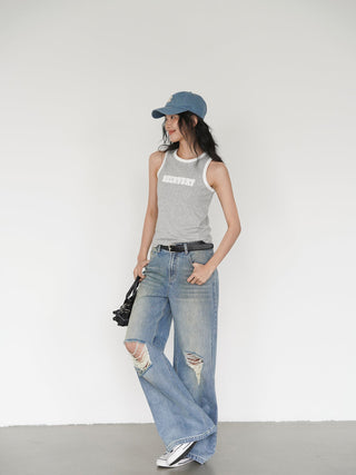 wool edge top