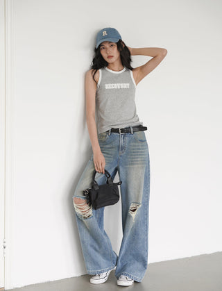 wool edge top