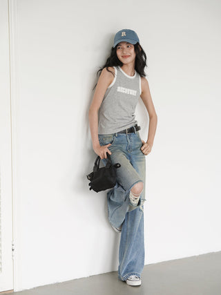 wool edge top
