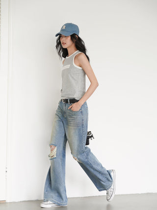 wool edge top