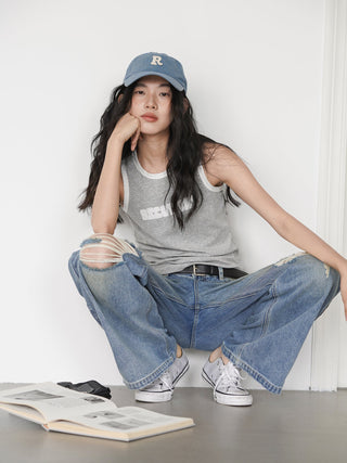 wool edge top