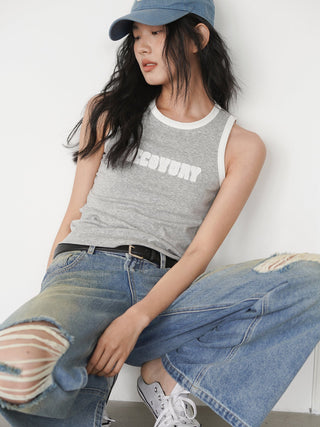 wool edge top