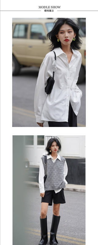 French white shirt