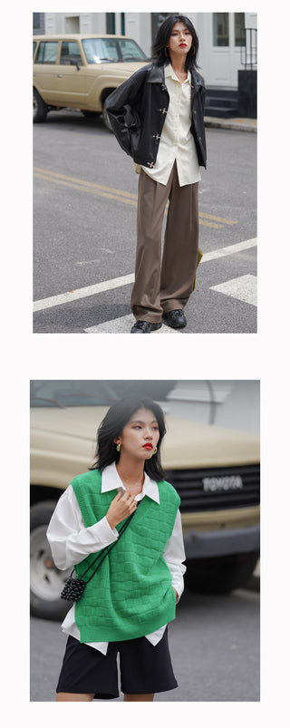 French white shirt