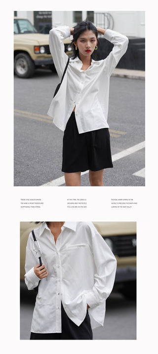 French white shirt