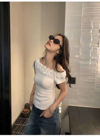 lace off-shoulder