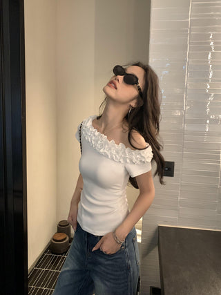 lace off-shoulder
