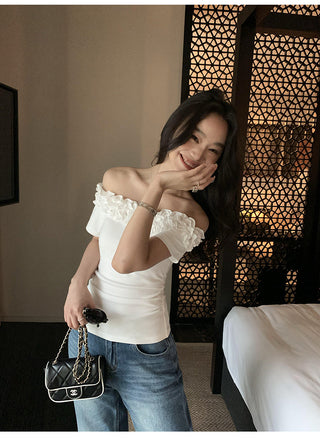 lace off-shoulder