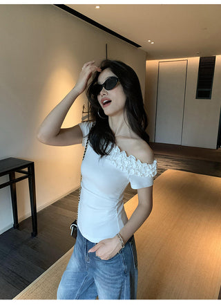 lace off-shoulder