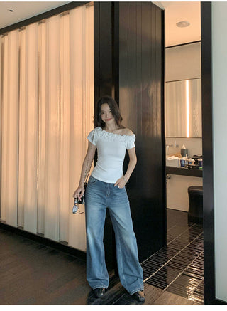 lace off-shoulder