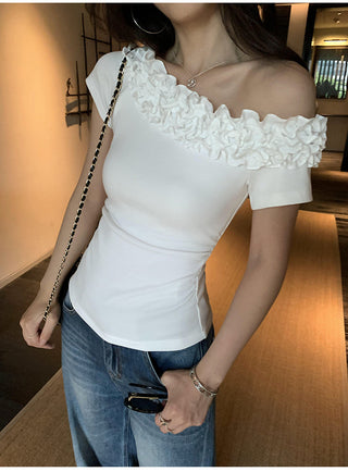lace off-shoulder