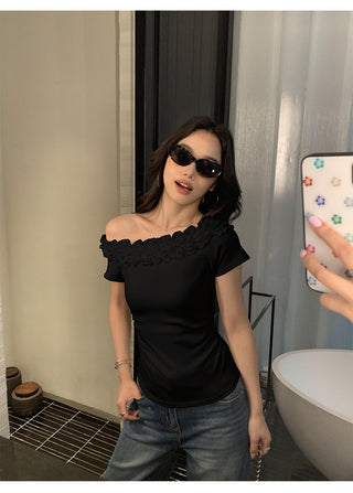 lace off-shoulder